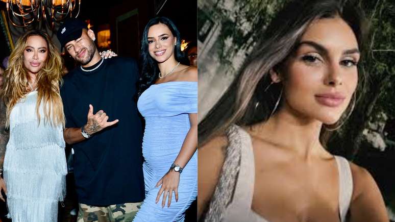 Have you found Bruna? Guest, Amanda Kimberlly arrives at the Neymar sister party