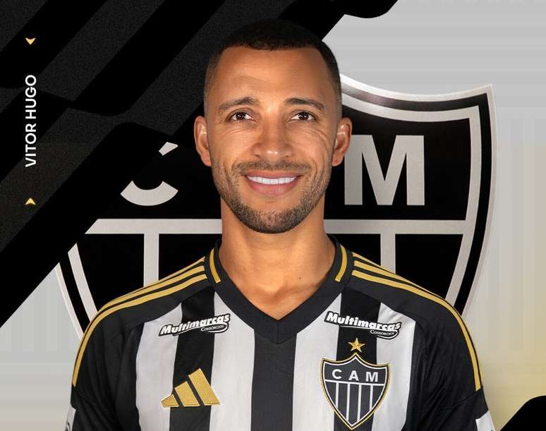 Atlético-MG anuncia a contratação do zagueiro Vitor Hugo 
