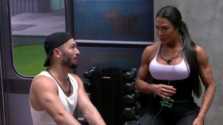 BBB 25: Diego diz preferir ir ao Paredão que votar em Gracyanne: 'Meu sentimento'