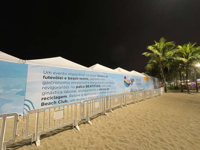 Entrada do Beach Games 