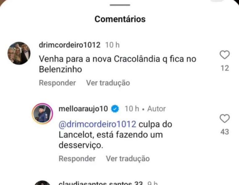 Ricardo Mello diz que 'fluxo' de dependentes químicos no bairro do Belém, na zona leste da capital paulista, é culpa do padre Júlio Lancellotti