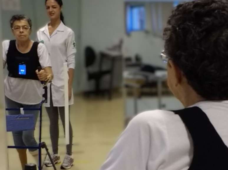 Testes do aplicativo foram conduzidos em um centro de reabilitação