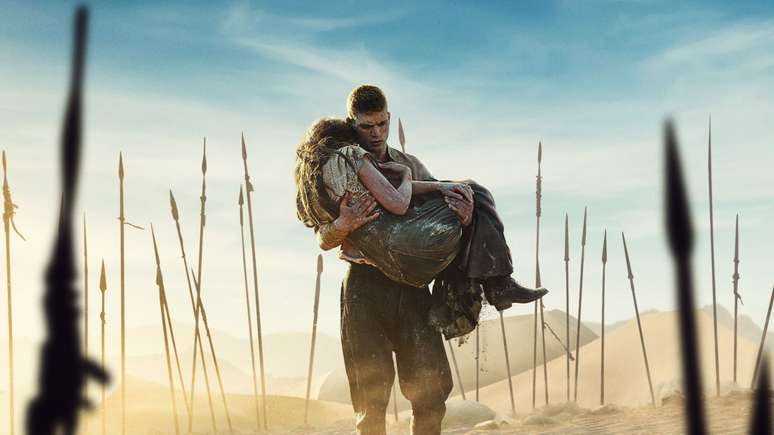 Rand e Moiraine na 3&ordf; temporada de A Roda do Tempo (Divulga&ccedil;&atilde;o/Prime Video)