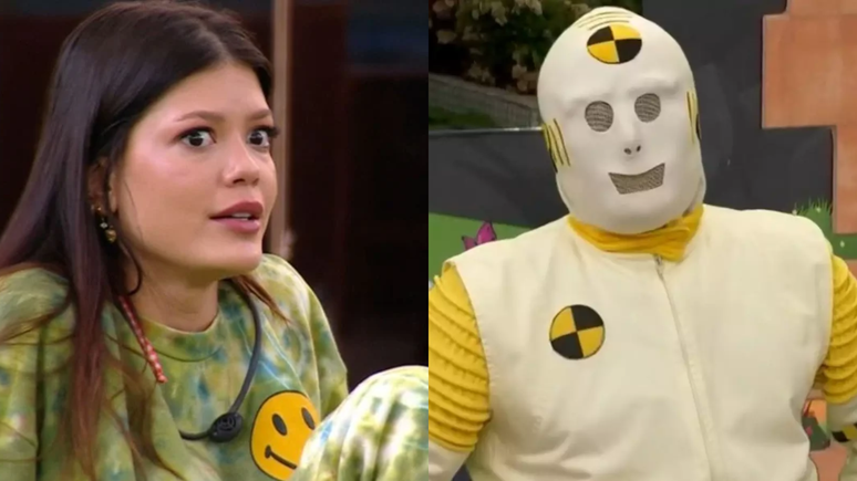 BBB 25: Vitória Strada revela medo dos Dummies: 'Tenho muito medo'