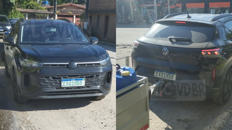 Novo Volkswagen Tera flagrado em testes em Ubatuba (SP)