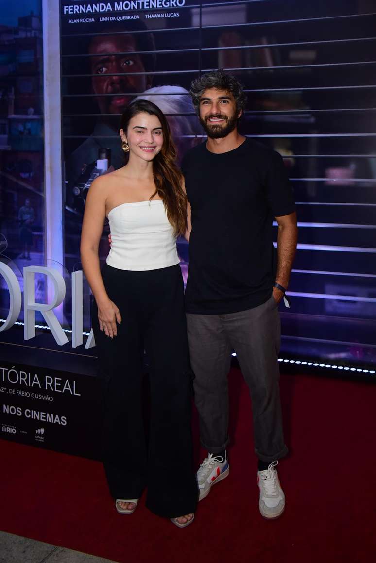 Hugo Moura and the new girlfriend, Maria Clara Senra