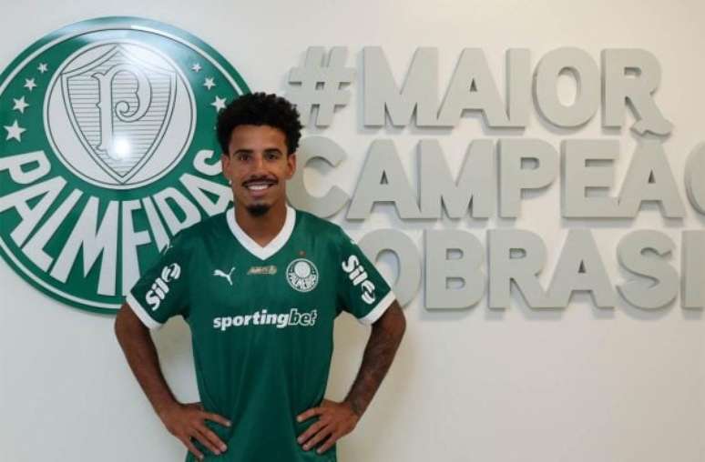 Lucas Evangelista, anunciado nesta sexta-feira, 14, é o novo reforço do Palmeiras