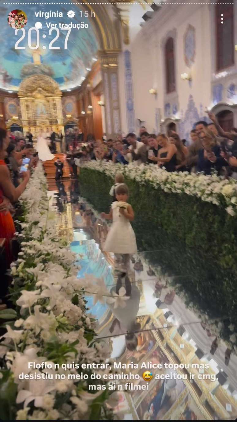 Maria Alice&nbsp;desistiu no meio do caminho e saiu correndo em busca da m&atilde;e