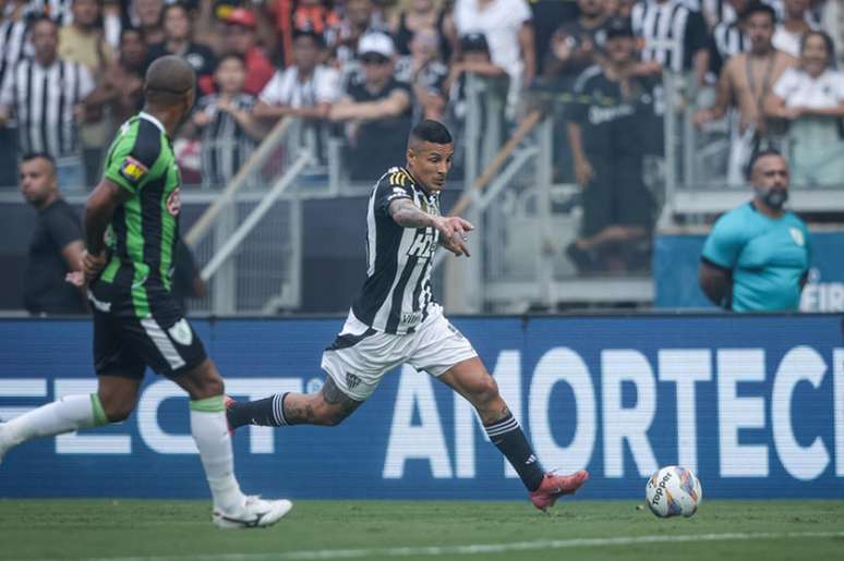 Guilherme Arana foi uma das principais peças ofensivas do Atlético na decisão –