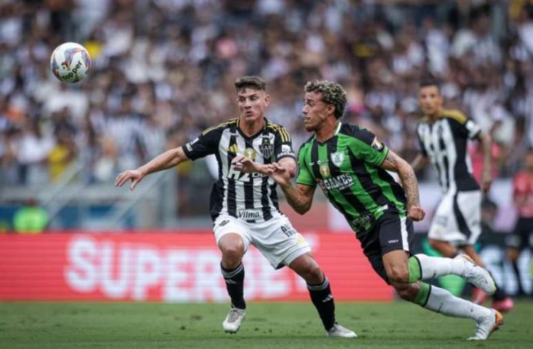 Guilherme Arana foi uma das principais peças ofensivas do Atlético na decisão –