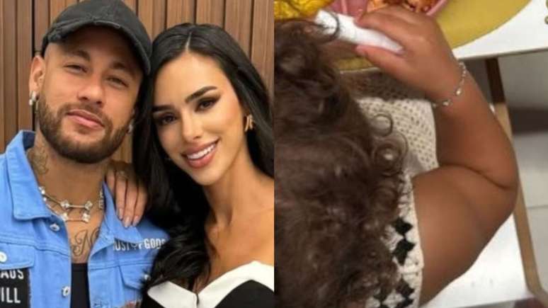 Neymar ignora polêmica e expõe momento com a filha de um ano