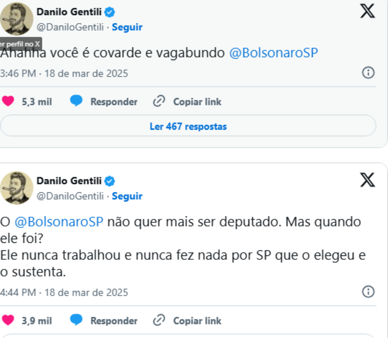 Tweets - Reprodu&ccedil;&atilde;o/ X