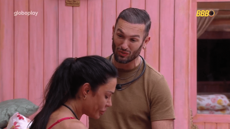 Diego Hypolito desabafou sobre sua convivência com Gracyanne Barbosa no BBB 25