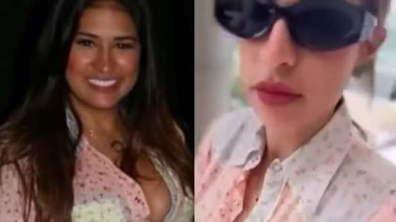 Simone Mendes repetindo a blusinha antiga
