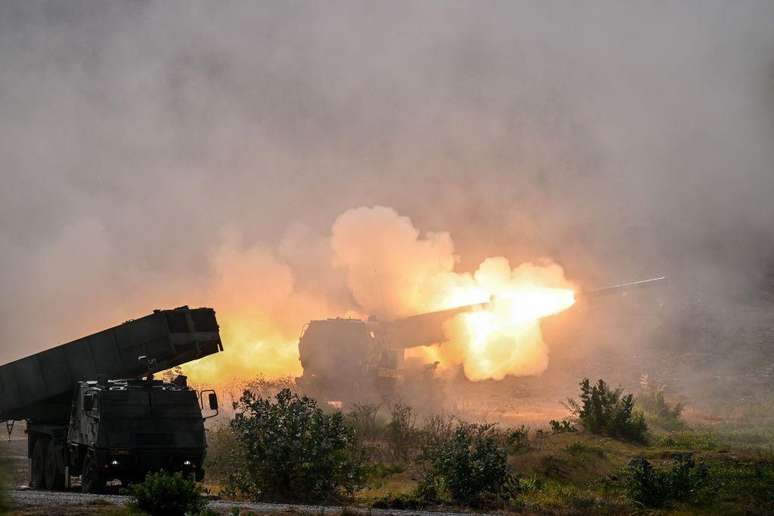 Os sistemas de artilharia americanos Himars s&atilde;o uma das armas mais &uacute;teis para a Ucr&acirc;nia