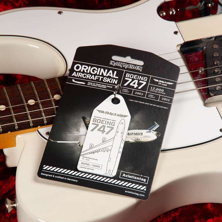 Aviationtag - Iron Maiden -