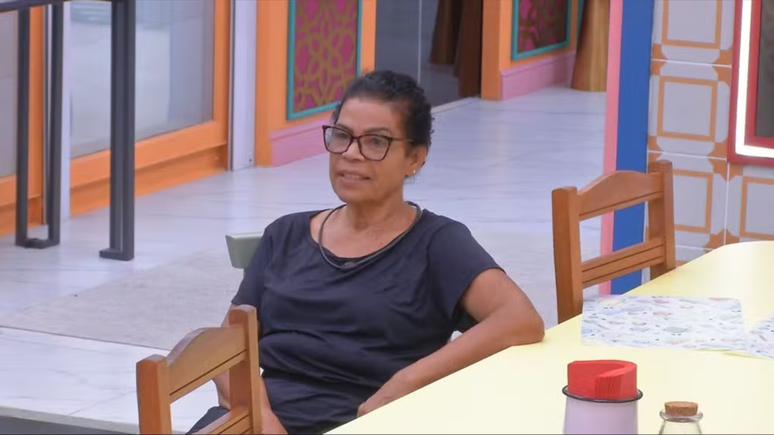 Vilma na cozinha do BBB 25