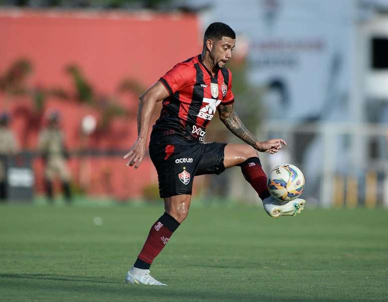 Wellington Rato (Vitória) durante jogo contra o Jacuipense, no dia 19.01.2025 