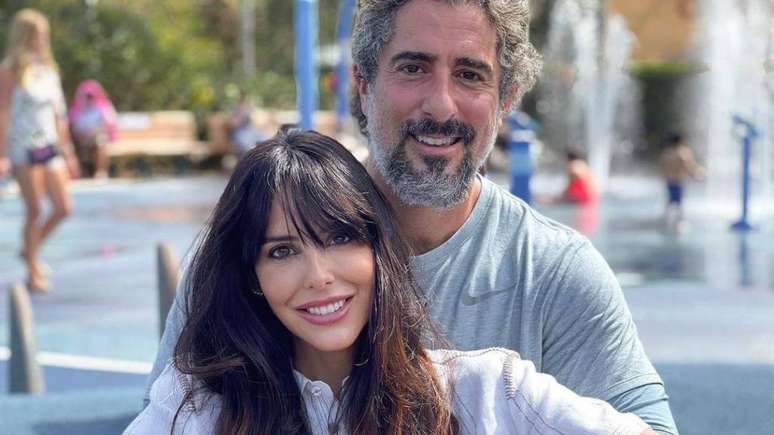 Marcos Mion e sua esposa Suzana Gullo