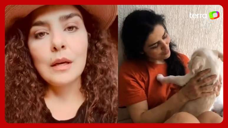 Letícia Sabatella says he has given dogs without permission and appeal to recover pets Letícia Sabatella says he has given dogs without permission and appeal to recover pets