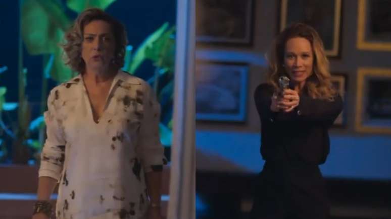 Berta (Eliane Giardini) e Ísis (Mariana Ximenes) de Mania de Você