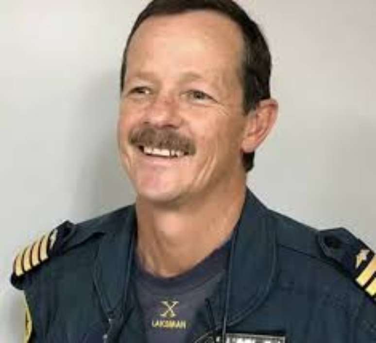 O piloto James O'Connell morreu no acidente