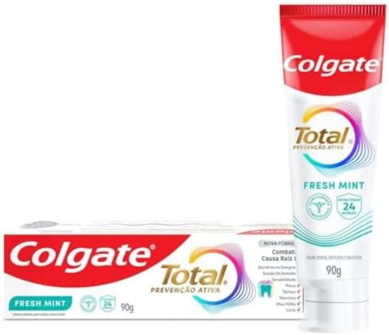 Colgate Total Proteção Ativa substituiu a Colgate Total 12