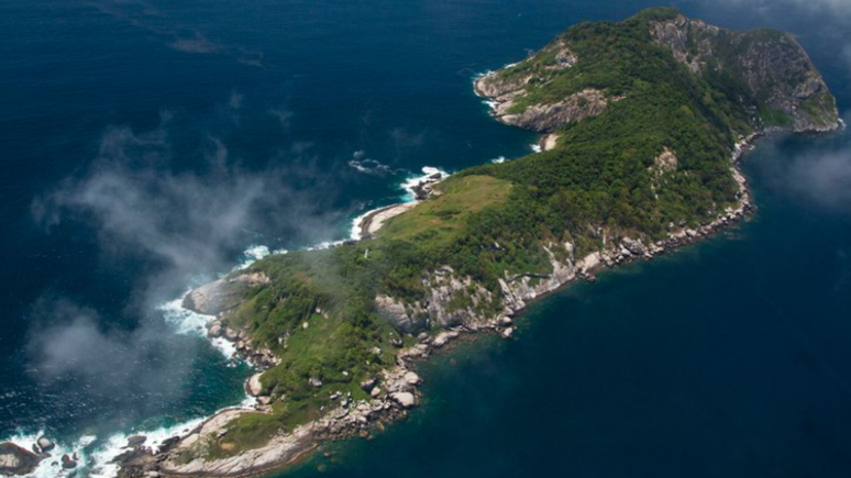 Ilha das Cobras está localizada no litoral de São Paulo