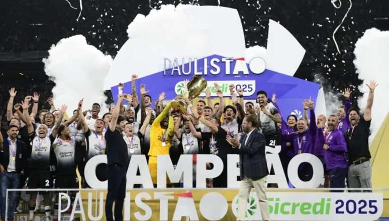 Corinthians campe&atilde;o paulista de 2025 &ndash; Alexandre Battibugli/Ag. Paulist&atilde;o