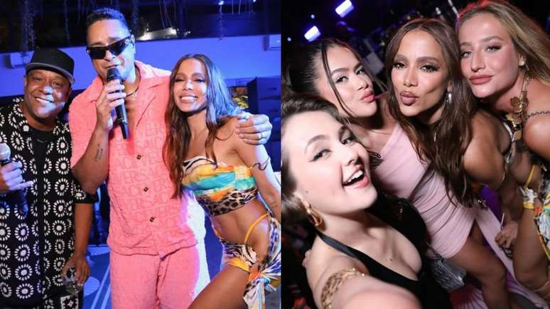 Anitta celebra 32 anos ao lado de famosos