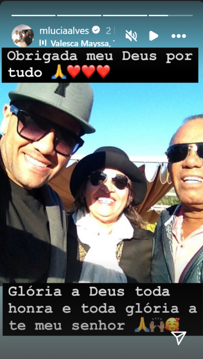 Fam&iacute;lia de Daniel Alves comemora anula&ccedil;&atilde;o de senten&ccedil;a e irm&atilde;o manda indireta