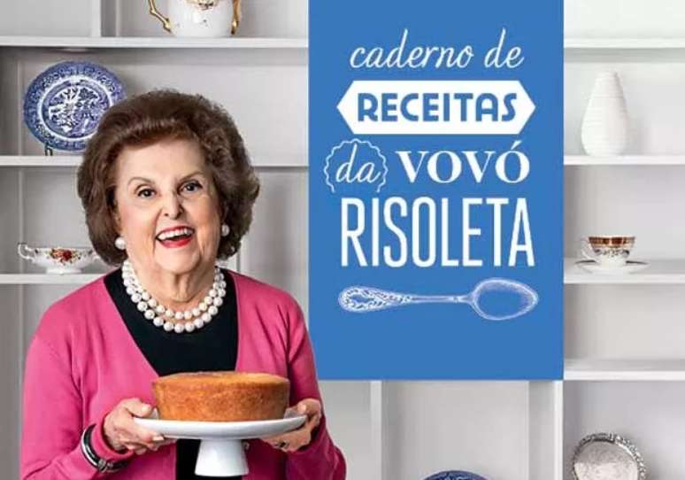A capa do livro lan&ccedil;ado pela vov&oacute; que entendia tudo de bolos, tortas e arruma&ccedil;&atilde;o da casa