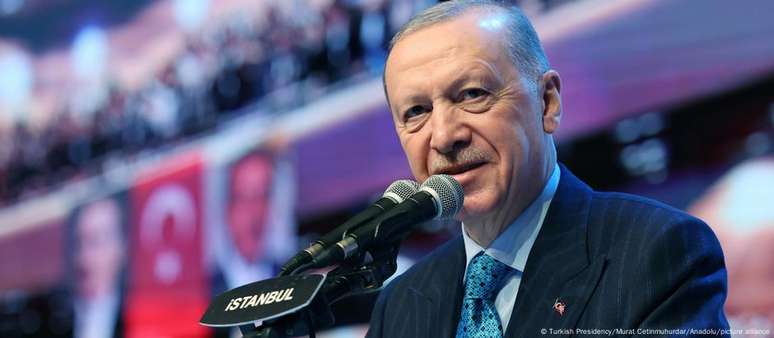 Presidente turco Recep Tayyip Erdogan está há mais de 20 anos no poder