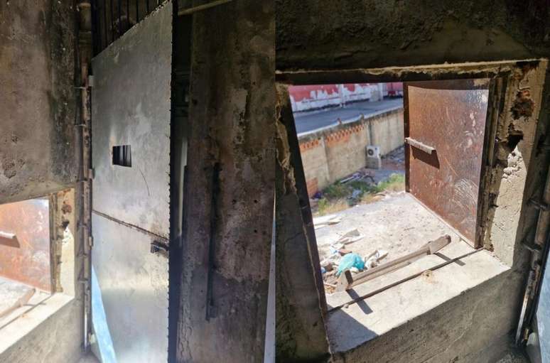 Bunker tinha portas de a&ccedil;o que pesavam mais de 300 quilos