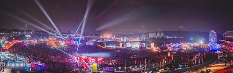 Aut&oacute;dromo de Interlagos no Lollapalooza Brasil 2025 