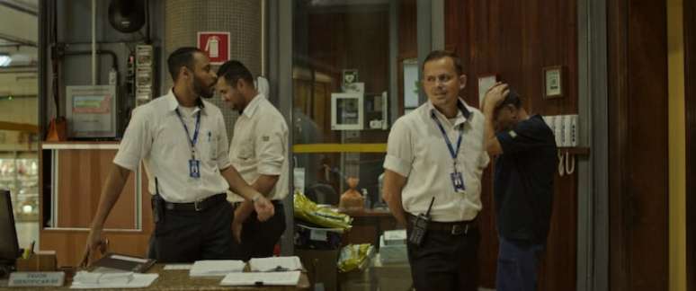 Funcion&aacute;rios do edif&iacute;cio Copan, conforme retratados no document&aacute;rio