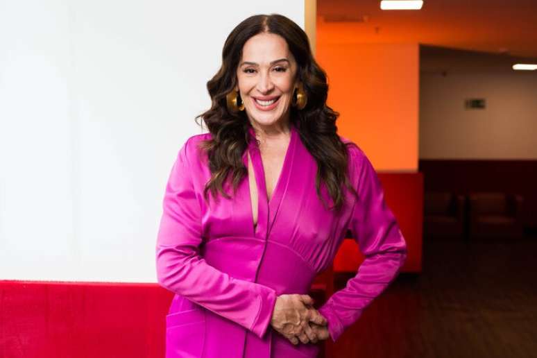 A atriz Claudia Raia.