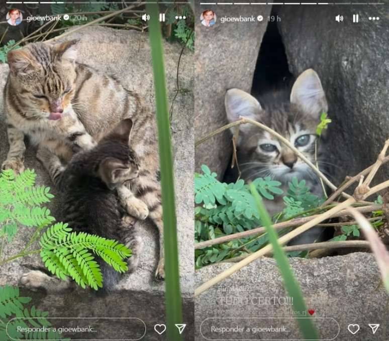 Atriz mostrou o final feliz da hist&oacute;ria