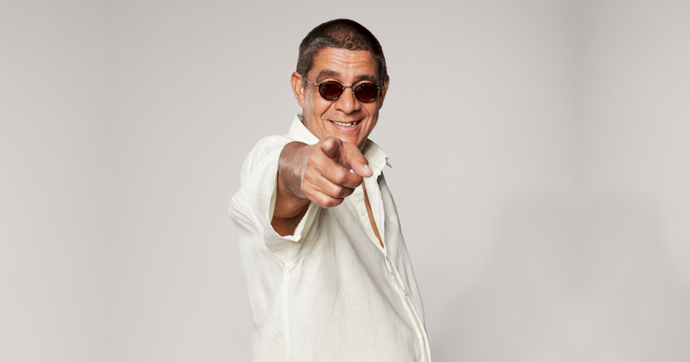 O lend&aacute;rio sambista Zeca Pagodinho /