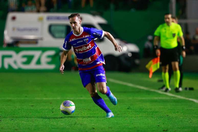 Tomás Pochettino (Fortaleza) durante jogo contra o Juventude, no dia 11.02.2024 