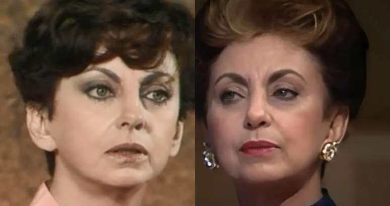 Lourdes, a 1ª vilã de Beatriz Segall na Globo, e sua personagem mais famosa, Odete Roitman