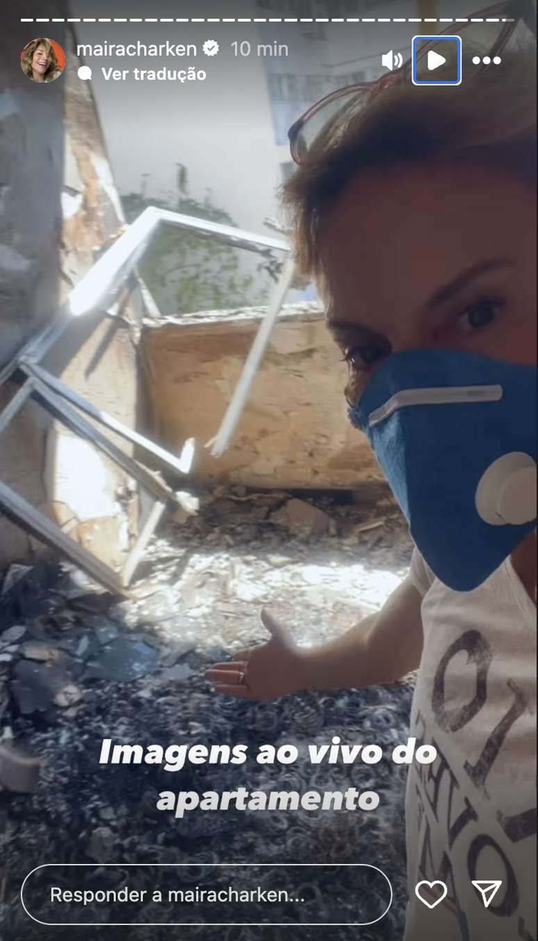 Apesar da propor&ccedil;&atilde;o do inc&ecirc;ndio, ningu&eacute;m se feriu.. A causa ainda &eacute; desconhecida