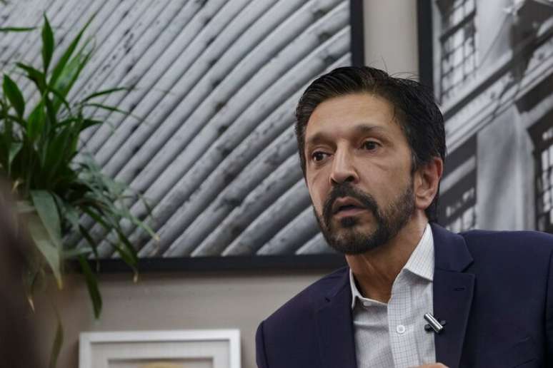 O prefeito de São Paulo, Ricardo Nunes (MDB).