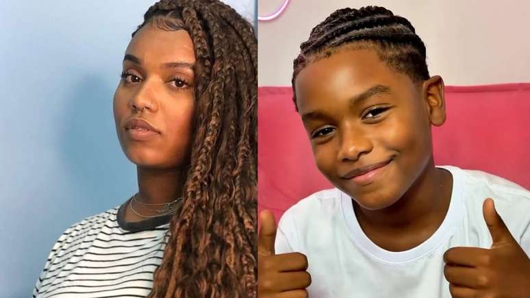 Camilla e o filho Iker