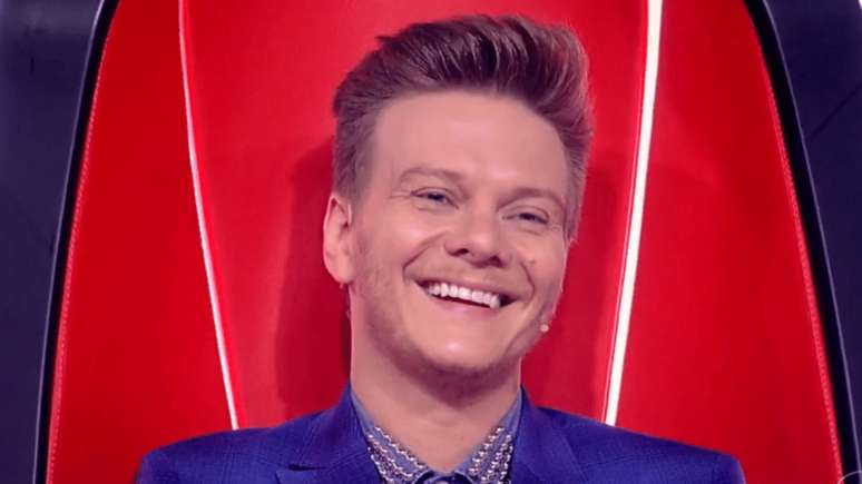 Michel Teló no 'The Voice Brasil' (Reprodução/TV Globo)
