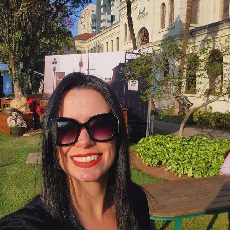 Juliana Trevisanuto fez pesquisas no Museu da Imigra&ccedil;&atilde;o, em S&atilde;o Paulo