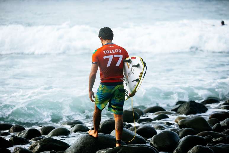 Filipe Toledo em El Salvador. 