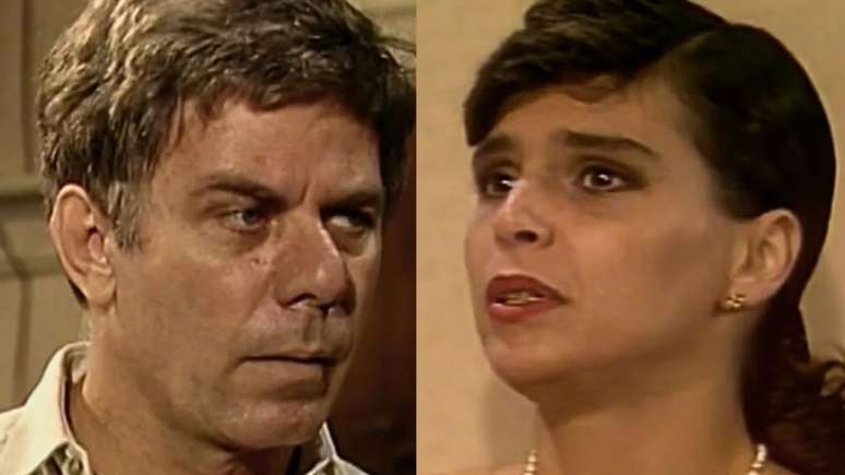 Ascânio, Leonora (Reprodução/Globo)