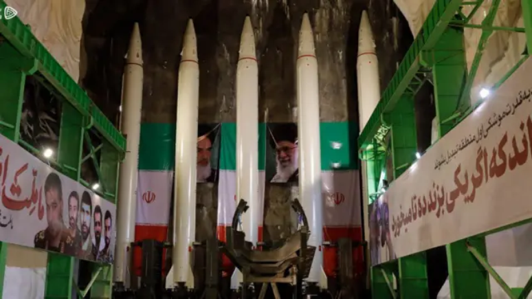 Este seria um local de preparação de mísseis em uma das 'cidades de mísseis' subterrâneas do IRGC