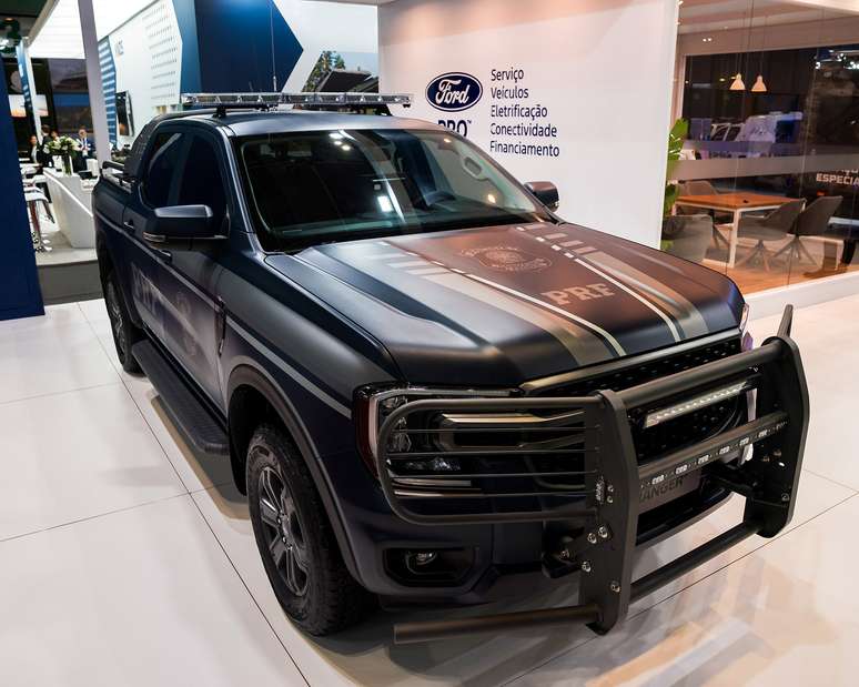 Ford Ranger customizada para a PRF